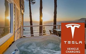Breathtaking Oceanview! By Oceanviewhottubs Oceanfront! Shelter Cove Ca Tesla Ev Station